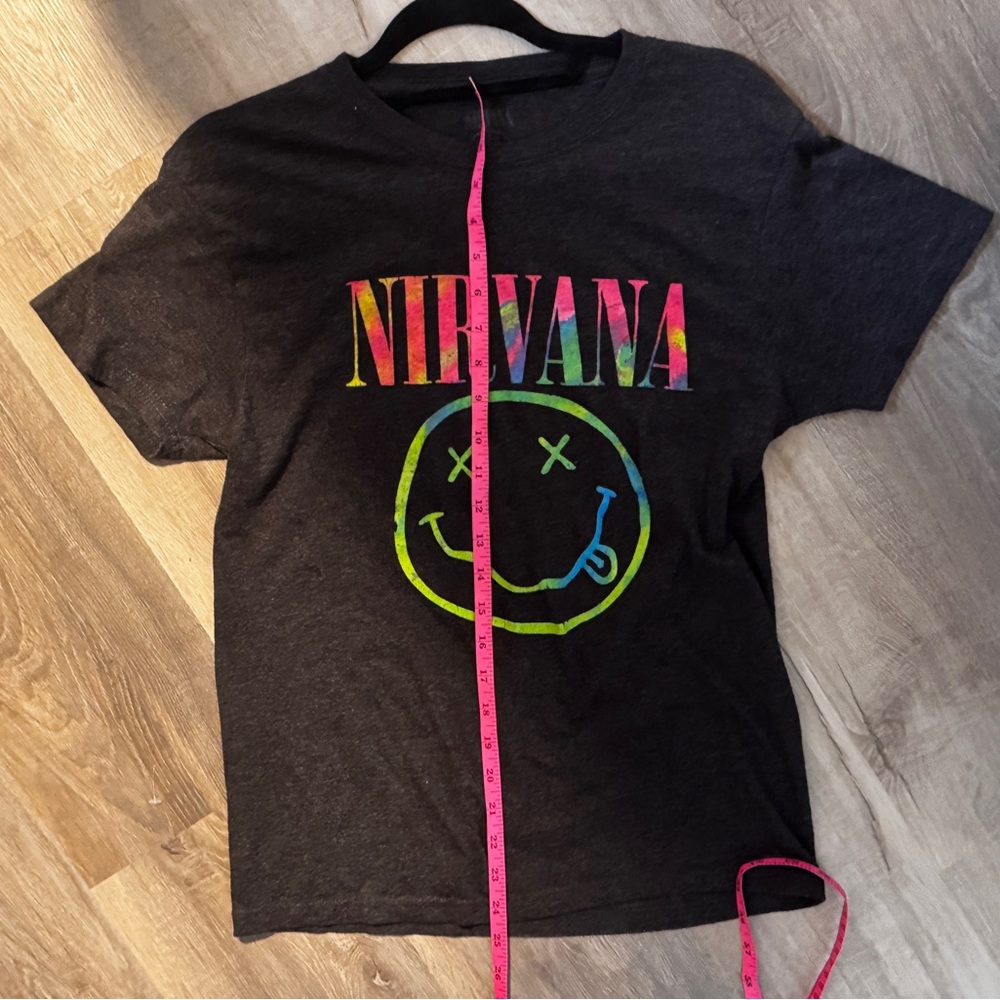 Nirvana Womens’ T-Shirt - Black - Picture 3 of 5